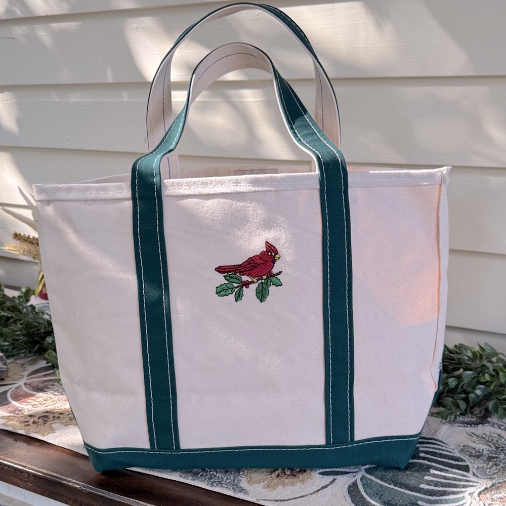 L.L. Bean Vintage Cardinal Tote